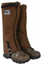 Dans 608-M Brown Snakeproof Gaiters Size Medium 12-16" Calf