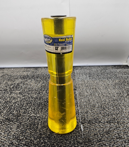 Marpac 7-1582 Keel Roller 12" Poly Blend Shaft 5/8" Boat Hull Trailer Marine - Foto 1 di 5