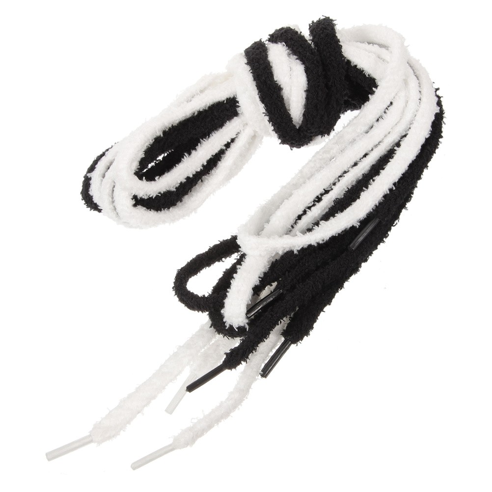 APL 2 paia lacci piatti peluche larghi accessori scarpe casual outdoor