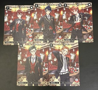 TWST Twisted Wonderland Build Divide TCG Card Heartslabyul Riddle Ace Lot 5