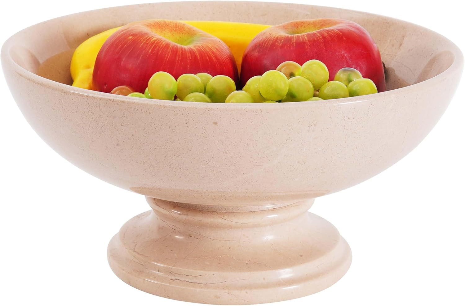 Panier à fruits en marbre Verona de 10 pouces pour sublimer votre comptoir de cuisine