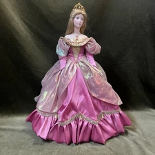 Vintage Franklin Mint Cinderella Heirloom Porcelain Doll 19" by Gerda Neubacher