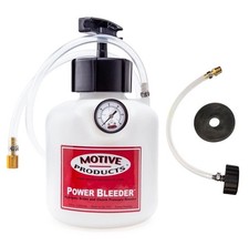 Motive Products - 0100 European Power Brake Bleeder Kit 2x Catch Bottles