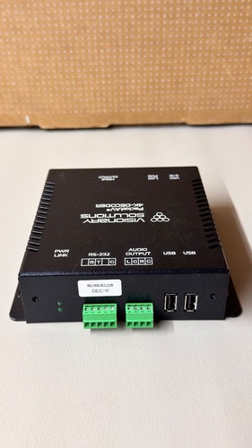 1 - Visionary Solutions D4100 4K UHD Decoder Unit - Used, 7 units Fully Tested