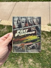 Fast And The Furious Steelbook Blu-ray DVD Limited Edition Pre-owned