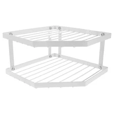 Storage Rack 2 Tier Bathroom Counter Organizer Shelf Countertop