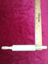 Vintage Wooden Doll Rolling Pin   Miniature Kitchen Tool   8" Long