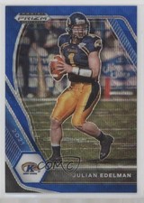 2021 Panini Prizm Draft Picks Blue Wave Prizm 158/249 Julian Edelman #66 1q8