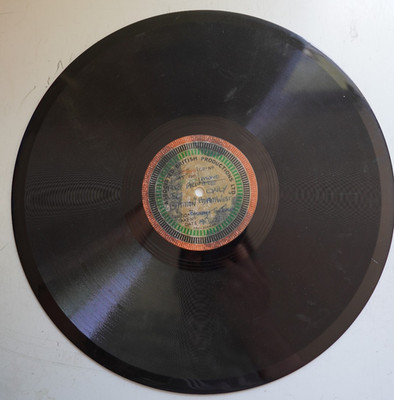 Batman and Robin / The Tickler Adam West 78rpm Private Use Only Production Disc 
