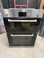 Bosch Built-in Electric Double Oven, Stainless Steel (HBM13B151B)