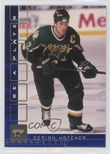2001-02 ITG Be A Player Memorabilia Sapphire 44/100 Derian Hatcher #118 7ez