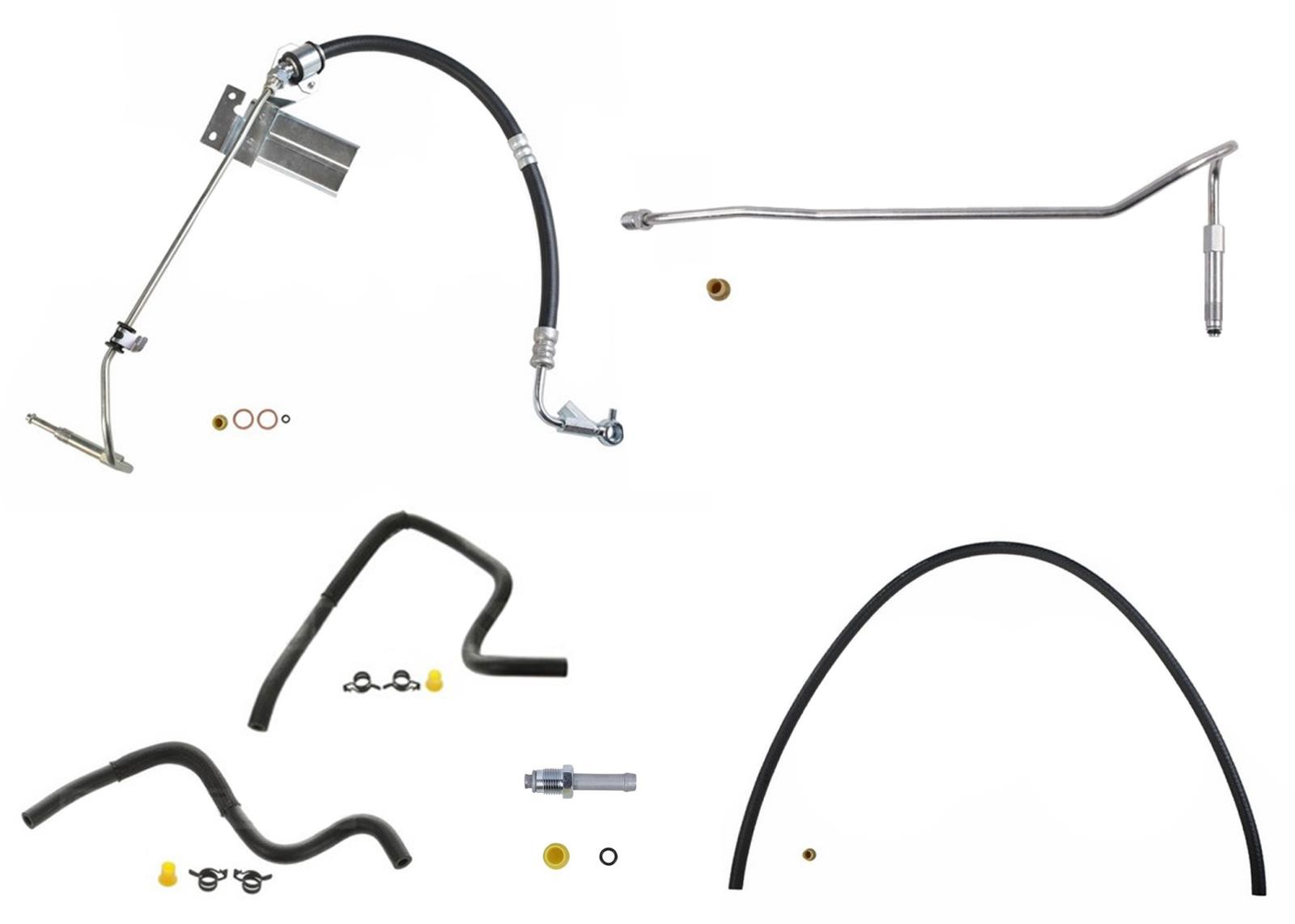 For Nissan Xterra 2005-2010 4.0L Power Steering Pressure Hose Return Cooler Hose