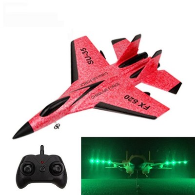 SU-35 Red RC Plane Toys 2.4G Remote Control Airplane Glider 2CH EPP For Beginner