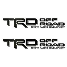 TRD Vinyl Decal Off Road 4 Runner Tacoma Tundra Fj Cruiser Bedside Sticker