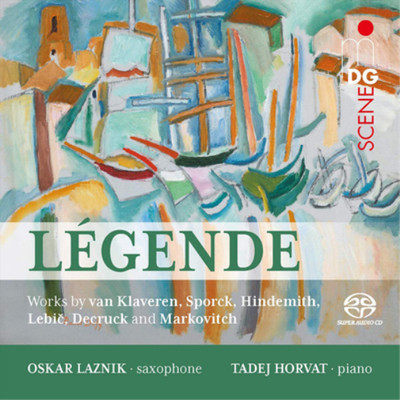 Wijnand van Kla Légende: Works By Van Klaveren/Sporck/Hindemith/Lebic/Decru (CD)