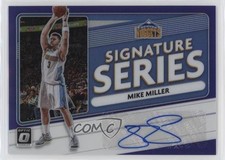2020-21 Panini Donruss Optic Signature Series Purple Prizm Mike Miller Auto 10dj
