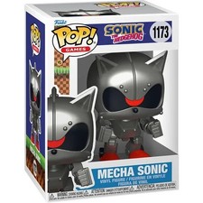 Funko POP! Sonic the Hedgehog Mecha Sonic Figure 1173 + Protector