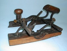 Scarce Otis A. Smith, Fales Patent Combo Plow Plane (Similar to Stanley No. 45)