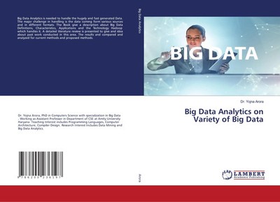 Yojna Arora | Big Data Analytics on Variety of Big Data | Taschenbuch | Englisch