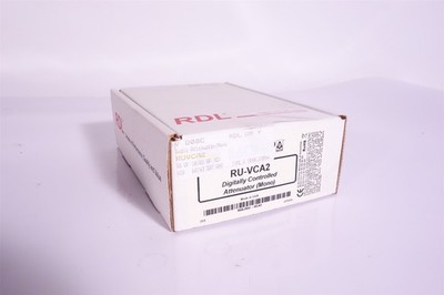 RDL Attenuator Modules RU-VCA1D RU-VCA2 - NEW IN BOX