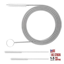 60 Inch Long Drain Wire Brush Hose Flexible Feeding Tube Pipe Cleaning Brush -