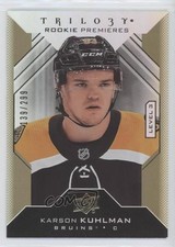 2019 Upper Deck Trilogy Rookie Premieres Level 3 139/299 Karson Kuhlman #119 gn7