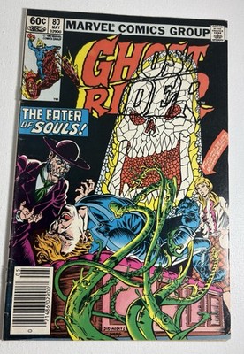 Ghost Rider #80 (1983) - Bronze-Age Horror - ''Superhero From The Crypt''