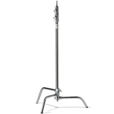Kupo Master C-Stand 40" with Sliding Leg, Chrome