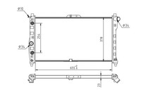 Hart KüHler WasserküHler MotorküHler FüR Daewoo Nubira Wagon Klaj 1.6 16V 2.0