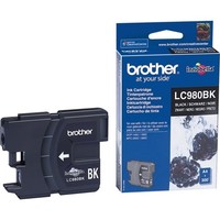 Brother LC980BK Schwarz Druckerpatrone #2879130