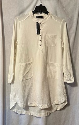 Zanzea Collection Shirt/Shift Dress Size L 100% Cotton