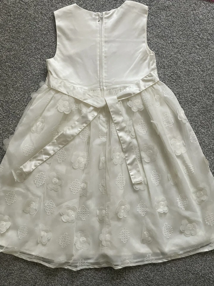 Topolino Festkleid Kinder Gr. 128 | Blumenmädchen, Einschulung | Hochzeit, Taufe - Bild 2 von 4