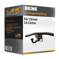 für Citroen C4 Cactus 09.2014-03.2018 Brink AnhäNgekupplung Abnehmbar NEU