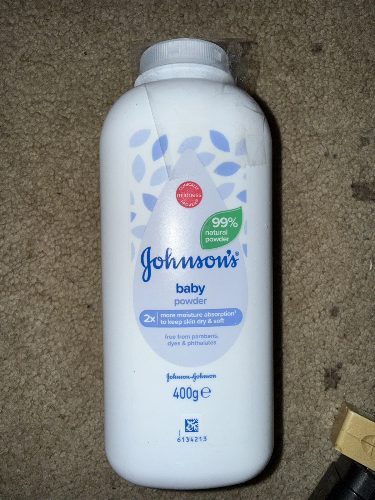 Johnson's Baby Powder 400g | Talc-Free | Gentle & Soothing
Opens in a new window or tab