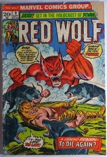 Marvel Comics Red Wolf #9 VG 4.0