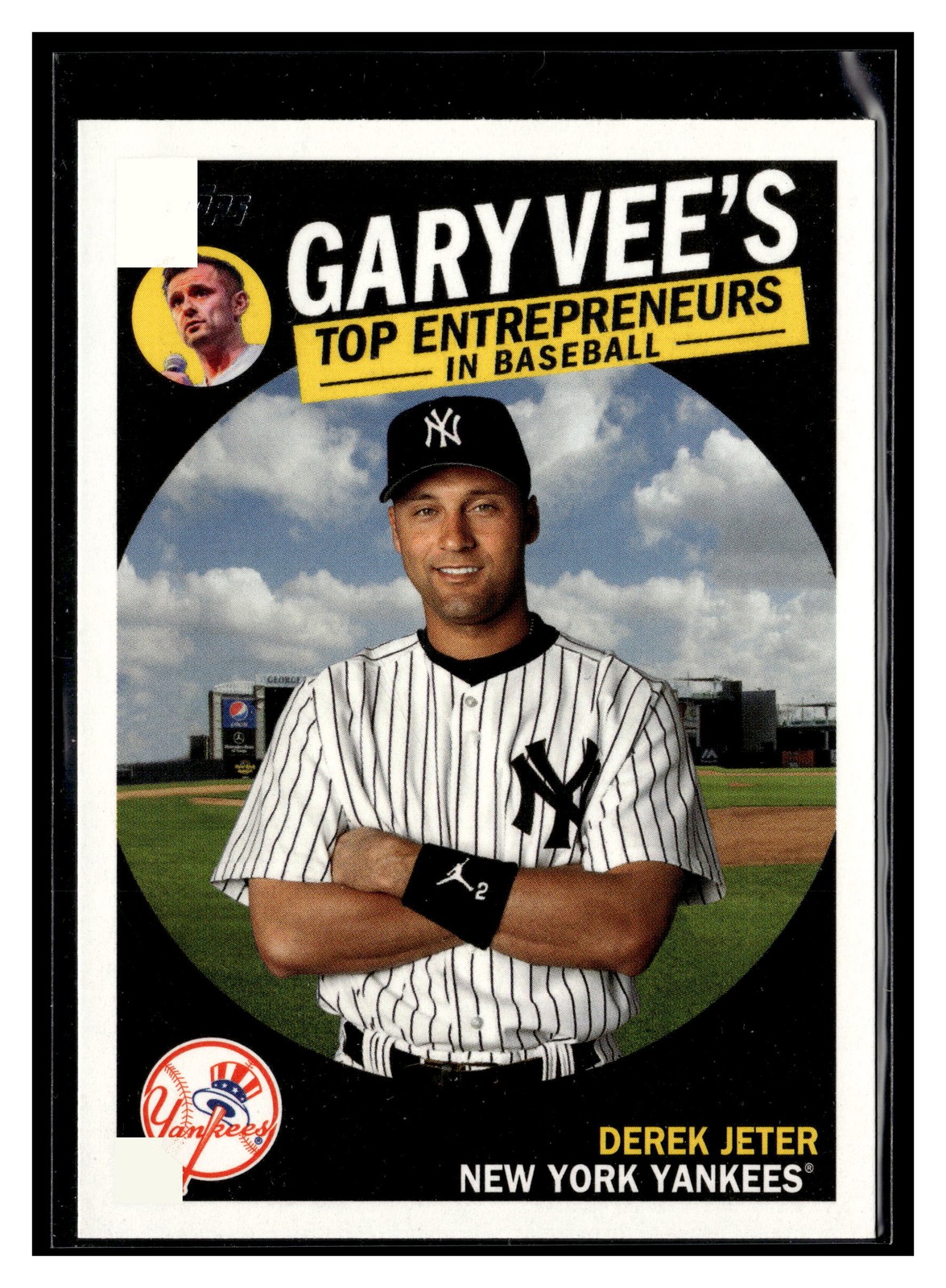 2019 Topps #GV-9 Derek Jeter Gary Vee's Top Entrepreneurs in Baseball