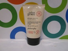 PHILOSOPHY  RADIANT GRACE NOURISHING HAND AND NAIL CREAM  4 OZ