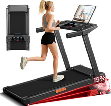 Treadmill for Home, 3-In-1 Foldable Treadmill with Incline, Portable Treadmill