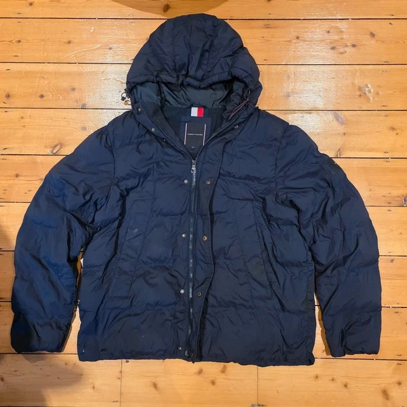 Tommy Hilfiger Puffer Jacket – M Black