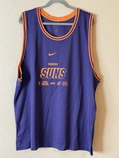 Men’s 2XL NWOT Phoenix Suns Nike Courtside DNA Performance Tank Top Purple