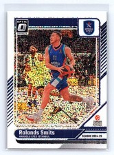 Rolands Smits 2024-25 Donruss EuroLeague #146 Optic White Sparkle