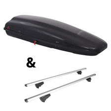 Für BMW 5er Touring Typ F11 - Dachträger Menabo Pick-Up & Dachbox Arjes 480 Neu