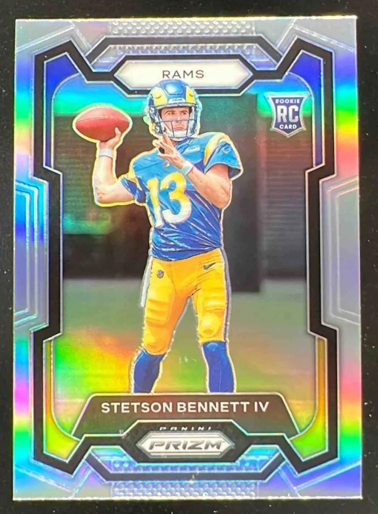 2023 Panini Prizm Silver Prizm #358 Stetson Bennett IV RC