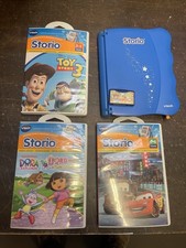 Giocatore Vtech Storio (blu) più 4 giochi