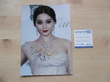 Fan Bingbing signed 8x12 inch photo autograph ACOA