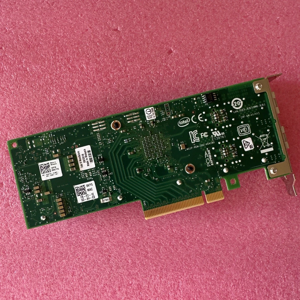 Dell 5N7Y5✅Intel X710-DA2 10Gb Ethernet 2-Port Network Adapter✅Low Profile - Image 4 of 4