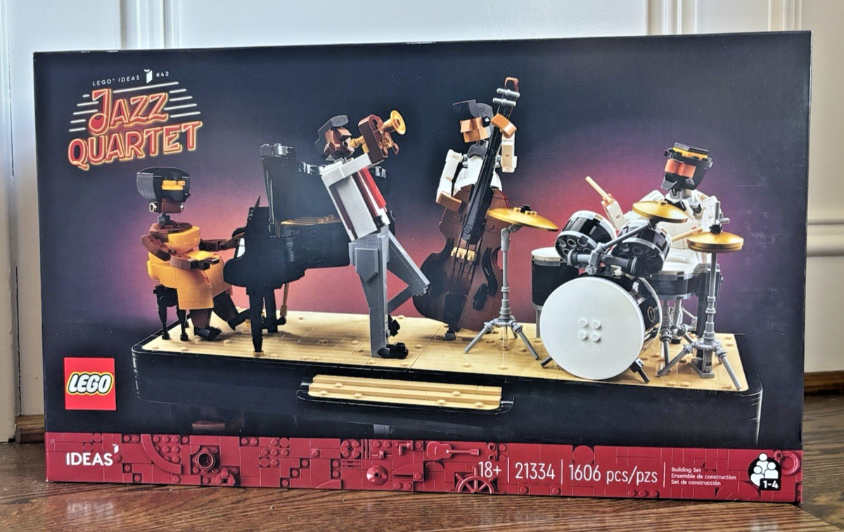 Lego 21334 Jazz Quartet Ideas Set Retired NEW 18+ | eBay