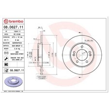 2x Bremsscheibe hinten für KIA Ceed CD Proceed Xceed | 26218801