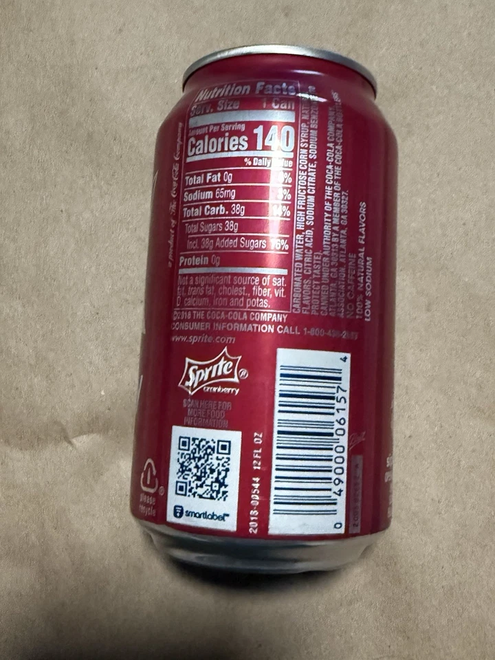 Клюквенная сода Single Sprite, оригинальный рецепт - Изображение 4 из 4