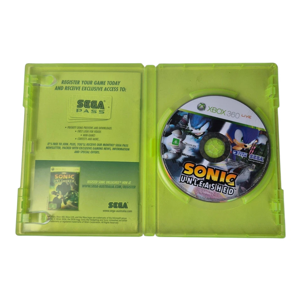 Sonic Unleashed - Xbox 360 - NO COVER - Image 2 of 3
